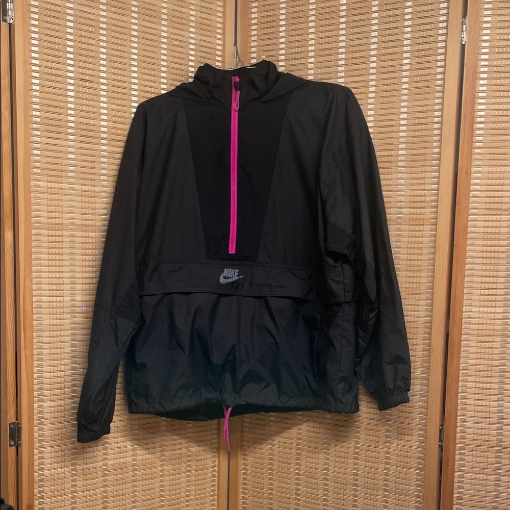 Nike Black and Pink Set (Windbreaker & Pantsuit)